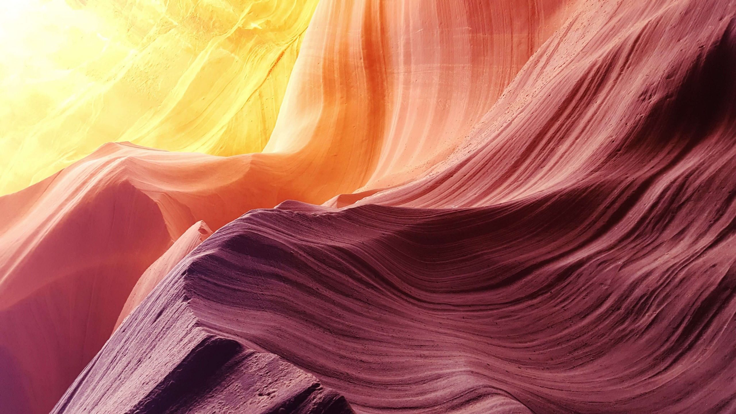 Colorful dunes.